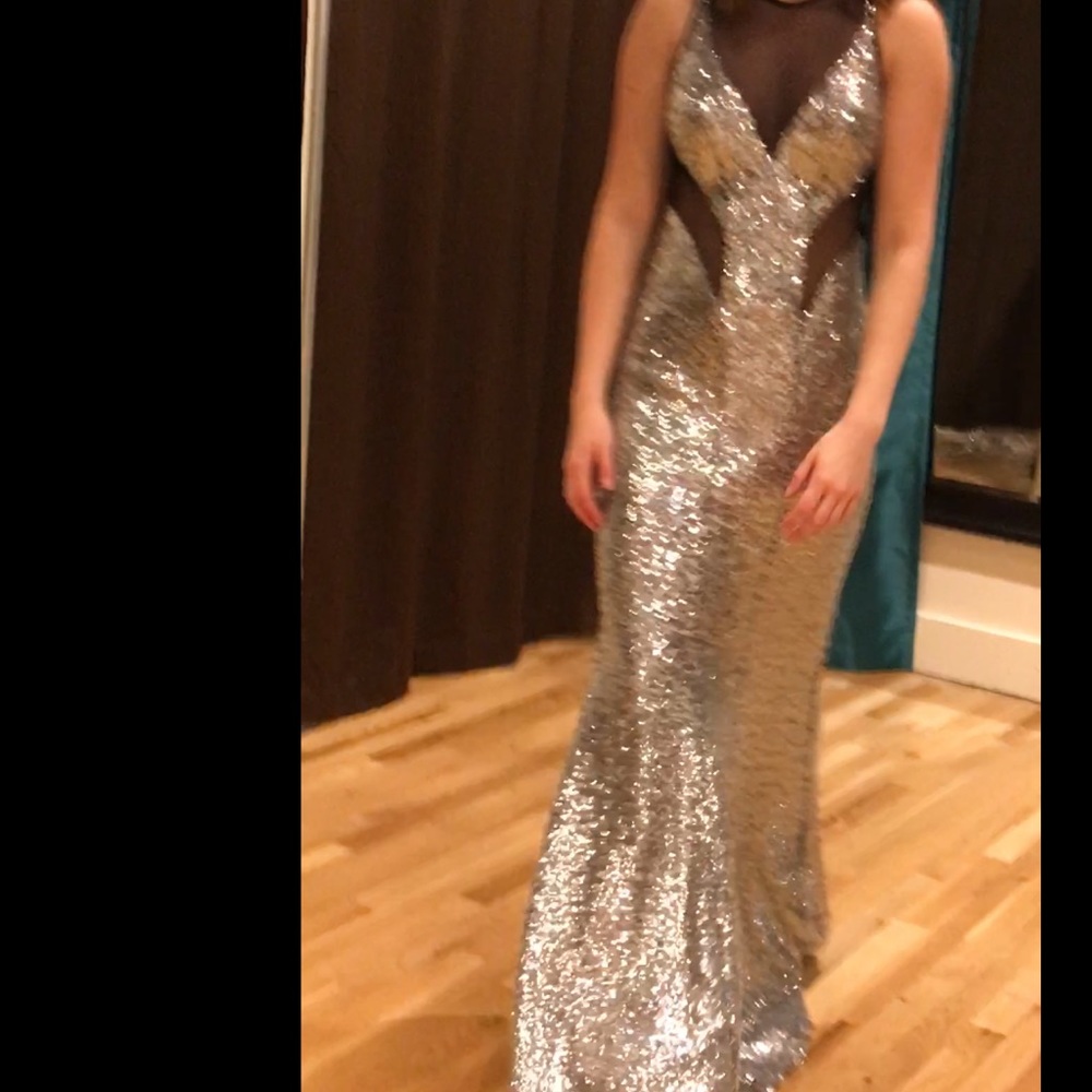 Formal evening gown designed by Bridal Boutique.